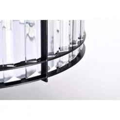 Kiyoko 12 in. 2-Light Indoor Matte Black Flush Mount with Light Kit by Warehouse of Tiffany 17 Kiyoko 12 in. 2-Light Indoor Matte Black Flush Mount with Light Kit by Warehouse of Tiffany -Warehouse of Tiffany Shop matte black warehouse of tiffany flush mount lights 3002 2fma 44 1000