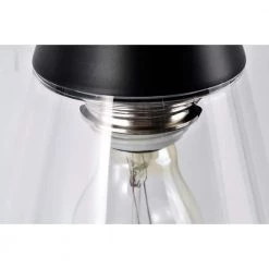 Latier 9 in. 1-Light Indoor Matte Black Finish Wall Sconce with Light Kit by Warehouse of Tiffany 13 Latier 9 in. 1-Light Indoor Matte Black Finish Wall Sconce with Light Kit by Warehouse of Tiffany -Warehouse of Tiffany Shop matte black warehouse of tiffany vanity lighting fw10025 1kb a0 1000