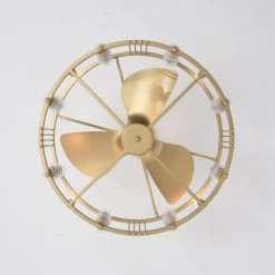 Randy 28 in. 4-Light Indoor Matte Gold Finish Ceiling Fan with Light Kit by Warehouse of Tiffany -Warehouse of Tiffany Shop matte gold warehouse of tiffany ceiling fans with lights dw01w55mg 1d 1000