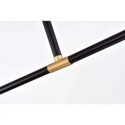 Cari 0.75 in. 2-Light Indoor Matte Gold Chandelier with Light Kit by Warehouse of Tiffany 11 Cari 0.75 in. 2-Light Indoor Matte Gold Chandelier with Light Kit by Warehouse of Tiffany -Warehouse of Tiffany Shop matte gold warehouse of tiffany chandeliers 2008 2pa 1f 1000