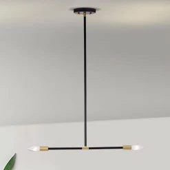 Cari 0.75 in. 2-Light Indoor Matte Gold Chandelier with Light Kit by Warehouse of Tiffany 10 Cari 0.75 in. 2-Light Indoor Matte Gold Chandelier with Light Kit by Warehouse of Tiffany -Warehouse of Tiffany Shop matte gold warehouse of tiffany chandeliers 2008 2pa 4f 1000