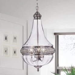 Permin Empire 3-Light Nickel Pendant by Warehouse of Tiffany 7 Permin Empire 3-Light Nickel Pendant by Warehouse of Tiffany -Warehouse of Tiffany Shop nickel warehouse of tiffany chandeliers rl8167pn 31 1000