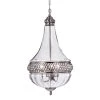 Permin Empire 3-Light Nickel Pendant by Warehouse of Tiffany -Warehouse of Tiffany Shop nickel warehouse of tiffany chandeliers rl8167pn 64 1000