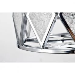 Cadella 52 in. 2-Light Polished Silver 5 Blades Lighted Ceiling Fan with Remote by Warehouse of Tiffany -Warehouse of Tiffany Shop polished chrome warehouse of tiffany ceiling fans with lights al02p01ch 76 1000