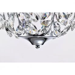 Wellas 52 in. 3-Light Indoor Polished Chrome Finish Ceiling Fan with Light Kit and Remote Control by Warehouse of Tiffany -Warehouse of Tiffany Shop polished chrome warehouse of tiffany ceiling fans with lights ay06y06cr 76 1000