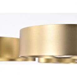 Vibiana 32 in. 8-Light Indoor Satin Brass Chandelier with Light Kit by Warehouse of Tiffany -Warehouse of Tiffany Shop satin brass warehouse of tiffany chandeliers pd026 8bs 76 1000