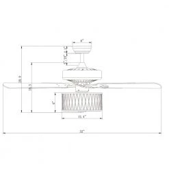 Jan 52 in. Bronze Indoor Remote Controlled Ceiling Fan with Light Kit by Warehouse of Tiffany -Warehouse of Tiffany Shop satin bronze warehouse of tiffany ceiling fans with lights cfl 8454remo sb fa 1000