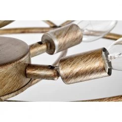 Madalyn 25.6 in. Indoor Silver and Brown Finish Ceiling Fan with Light Kit and Remote Control Included by Warehouse of Tiffany -Warehouse of Tiffany Shop silver and brown warehouse of tiffany ceiling fans with lights dw01w04as 1f 1000