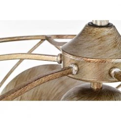 Madalyn 25.6 in. Indoor Silver and Brown Finish Ceiling Fan with Light Kit and Remote Control Included by Warehouse of Tiffany -Warehouse of Tiffany Shop silver and brown warehouse of tiffany ceiling fans with lights dw01w04as a0 1000