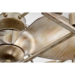 Neske 26.8 in. Indoor Silver Finish Ceiling Fan with Light Kit and Remote Included by Warehouse of Tiffany -Warehouse of Tiffany Shop silver warehouse of tiffany ceiling fans with lights dw01w05as 76 1000