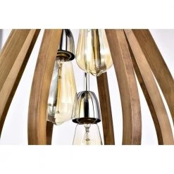 Flann 14 in. 3-Light Indoor Silver and Faux Wood Grain Standard Pendant Ceiling Light by Warehouse of Tiffany -Warehouse of Tiffany Shop silver warehouse of tiffany chandeliers imp808a 3 44 1000