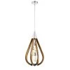 Flann 14 in. 3-Light Indoor Silver and Faux Wood Grain Standard Pendant Ceiling Light by Warehouse of Tiffany -Warehouse of Tiffany Shop silver warehouse of tiffany chandeliers imp808a 3 64 1000
