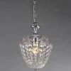 1-Light Paris Chrome Chandelier by Warehouse of Tiffany -Warehouse of Tiffany Shop silver warehouse of tiffany chandeliers rl0019 64 1000