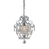 Veronica 1-Light Silver Crystal Indoor Hanging Chandelier by Warehouse of Tiffany 2 Veronica 1-Light Silver Crystal Indoor Hanging Chandelier by Warehouse of Tiffany -Warehouse of Tiffany Shop silver warehouse of tiffany chandeliers rl4025 64 1000