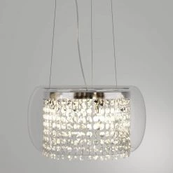 Nereids 4-Light Crystal Chandelier with Shade by Warehouse of Tiffany -Warehouse of Tiffany Shop silver warehouse of tiffany chandeliers rl7939 4 40 1000