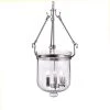 Winfield 14 in. 3-Light Indoor Silver Pendant Lamp with Light Kit by Warehouse of Tiffany -Warehouse of Tiffany Shop silver warehouse of tiffany chandeliers rl8155nk 64 1000