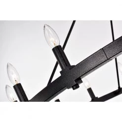 Paige 47.2 in. 16-Light Indoor Smith Iron Chandelier with Light Kit by Warehouse of Tiffany -Warehouse of Tiffany Shop smith iron warehouse of tiffany chandeliers md64 16si 1f 1000