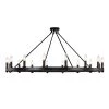 Paige 47.2 in. 16-Light Indoor Smith Iron Chandelier with Light Kit by Warehouse of Tiffany