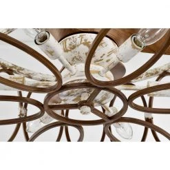 Kolleen 24 in. Indoor White Finish Ceiling Fan with Light Kit and Remote Included by Warehouse of Tiffany 22 Kolleen 24 in. Indoor White Finish Ceiling Fan with Light Kit and Remote Included by Warehouse of Tiffany -Warehouse of Tiffany Shop weathered white warehouse of tiffany ceiling fans with lights dw01w15wi 44 1000