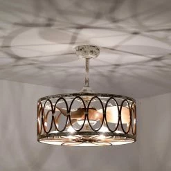 Kolleen 24 in. Indoor White Finish Ceiling Fan with Light Kit and Remote Included by Warehouse of Tiffany 19 Kolleen 24 in. Indoor White Finish Ceiling Fan with Light Kit and Remote Included by Warehouse of Tiffany -Warehouse of Tiffany Shop weathered white warehouse of tiffany ceiling fans with lights dw01w15wi c3 1000