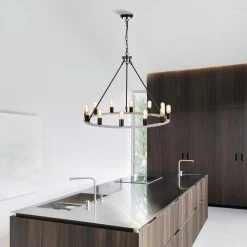 Sofie 34.6 in. 12-Light Indoor Weathered White Chandelier with Light Kit by Warehouse of Tiffany -Warehouse of Tiffany Shop weathered white warehouse of tiffany chandeliers pd015 12wh 31 1000