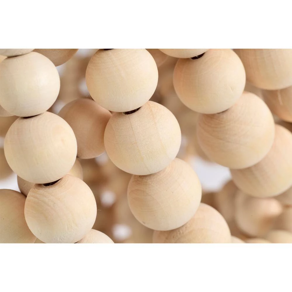 Elli 18 in. 1-Light Indoor White and Light Brown Pendant with Light Kit by Warehouse of Tiffany 11 Elli 18 in. 1-Light Indoor White and Light Brown Pendant with Light Kit by Warehouse of Tiffany - Image 9